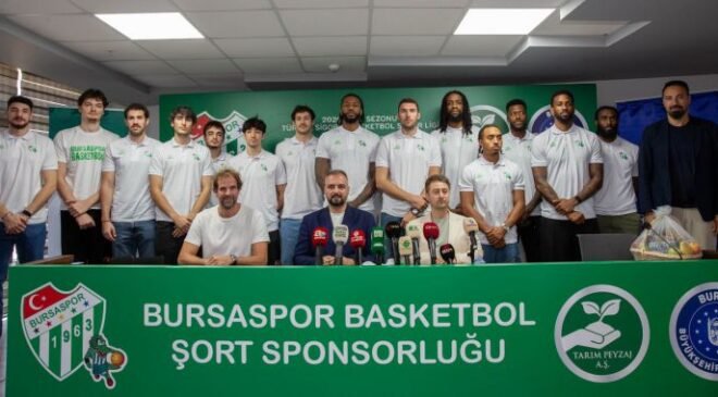 Büyükşehir Belediyesi’nden Bursaspor Basketbola Destek