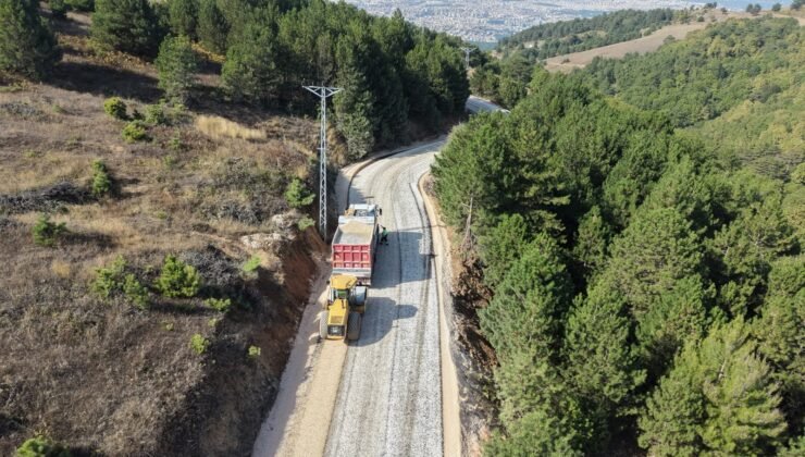 Osmangazi İlçesine Bağlı 3 Mahallede Yollar Yenileniyor