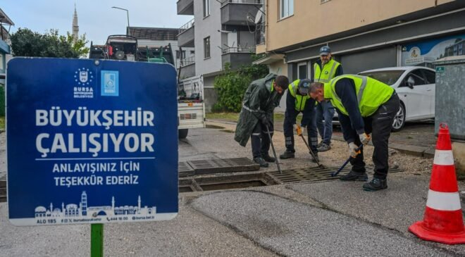 Büyükşehir Belediyesi’nde Yağmur Teyakkuzu