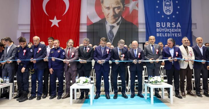 Büyükşehir Belediyesi’nin 32’nci İtfaiye İstasyonu Barakfakih OSB’de Hizmete Açıldı
