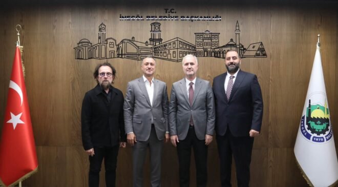 İnegöl’de Yeni İlçe Stadyumu için İmzalar Atıldı