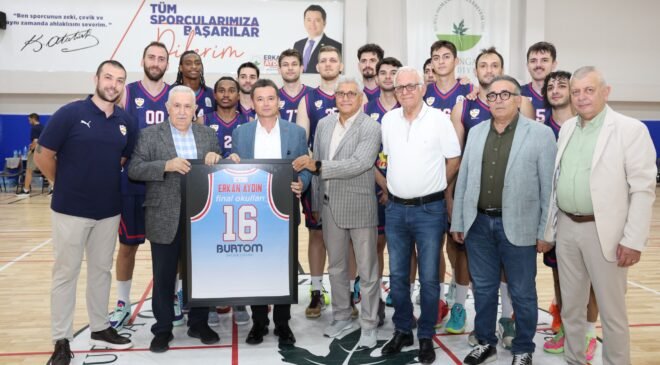 Osmangazi Belediye Başkanı Erkan Aydın’dan Basketbola Tam Destek