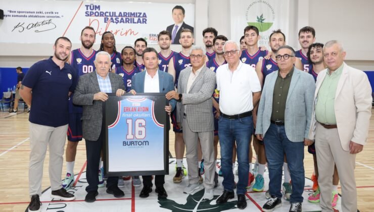 Osmangazi Belediye Başkanı Erkan Aydın’dan Basketbola Tam Destek
