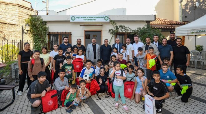 Osmangazi’de Çocukların Yüzünü Güldüren Buluşma
