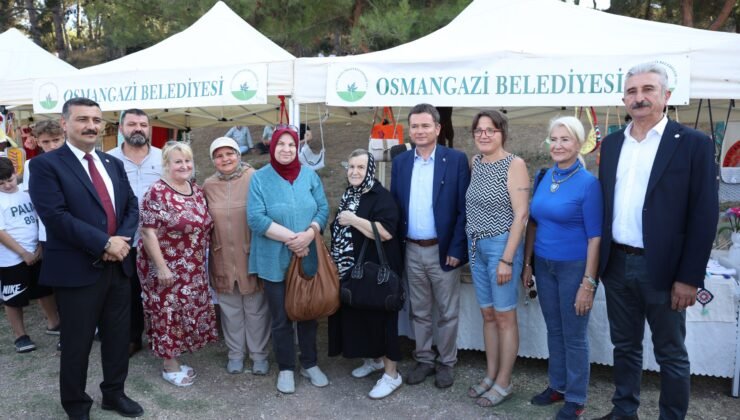 Osmangazi Belediye Başkanı Erkan Aydın Kadın Girişimcilerin Yanında