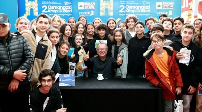 Osmangazi’de Gani Müjde Okurlarıyla Buluştu