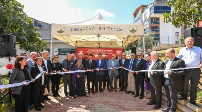 Osmangazi Belediyesi 3 Yeni Hizmeti Aynı Törenle Açtı