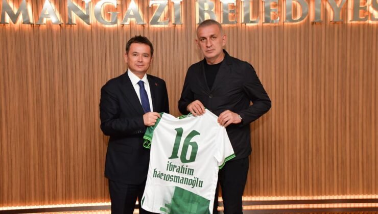 TFF Başkanı’ndan Belediye Başkanı Erkan Aydın’a Ziyaret