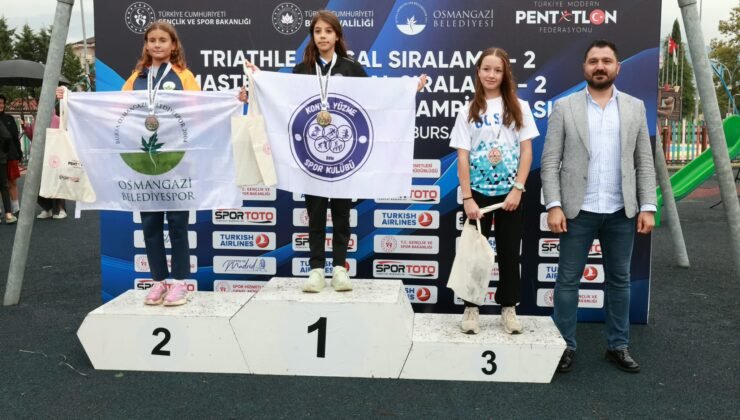 Osmangazi’de Her Yaştan Sporcu Dereceye Girebilmek için Yarıştı