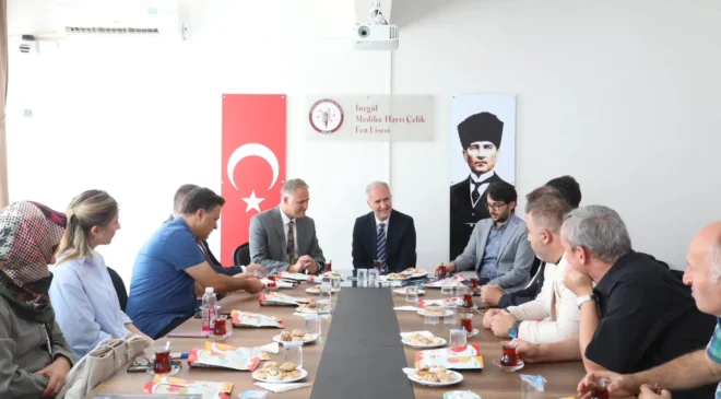 İnegöl Belediyesi Mediha Hayri Çelik Fen Lisesine Semt Sahası Kazandırıyor