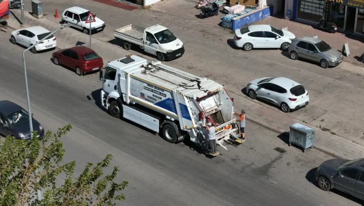 İnegöl Sokaklarında Elektrikli Çöp Kamyonu Test Edildi
