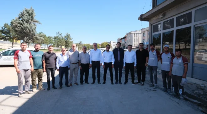 İnegöl Ertuğrulgazi Caddesine 165 Araçlık Otopark Yapılıyor