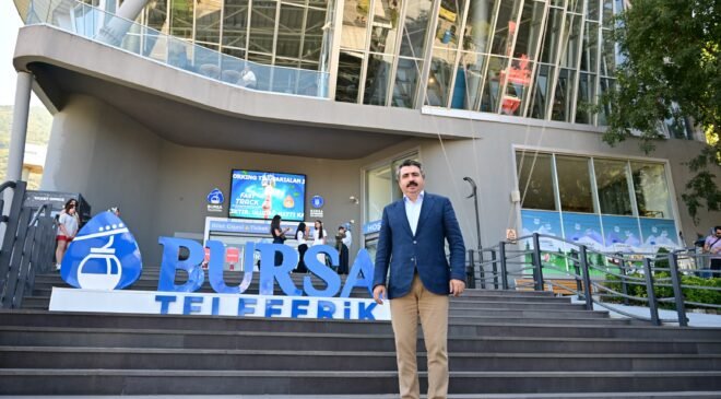 Yıldırım Belediyesi’nden Kadın ve Çocuklara Teleferik Keyfi