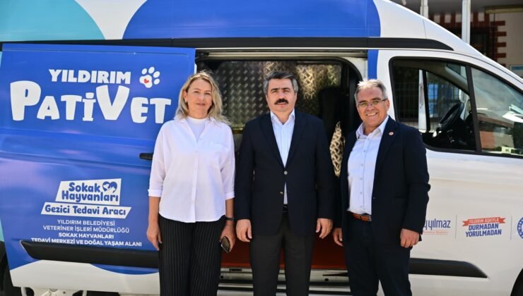 Yıldırım’da Sahipsiz Sokak Hayvanlarına “Pativet” Şefkati