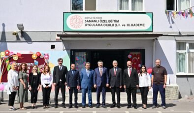 Yıldırım Belediye Başkanı Oktay Yımaz Özel Öğrencilerin Heyecanına Ortak Oldu