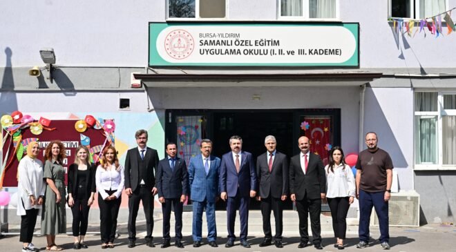 Yıldırım Belediye Başkanı Oktay Yılmaz Özel Öğrencilerin Heyecanına Ortak Oldu