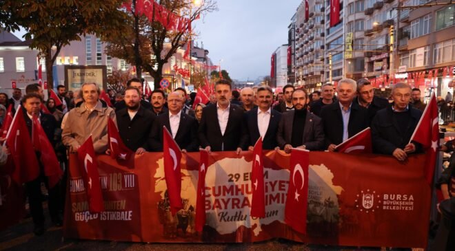 Cumhuriyet Bayramının Ritminde Bursa Tek Yürek