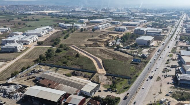 Büyükşehir Belediyesi’nden İnegöl’e 7 Kilometrelik Yeni Yol