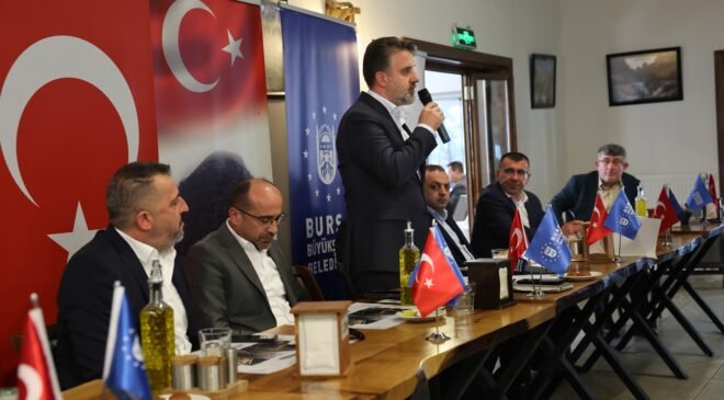 Büyükşehir Belediyesi Başkan Vekili Şahin Biba Orhaneli Muhtarlarıyla İstişare Etti