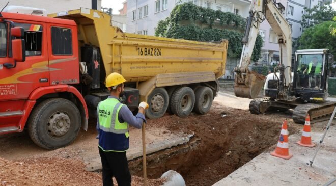 Büyükşehir Belediyesi’nden Osmangazi’de Altyapı Hamlesi