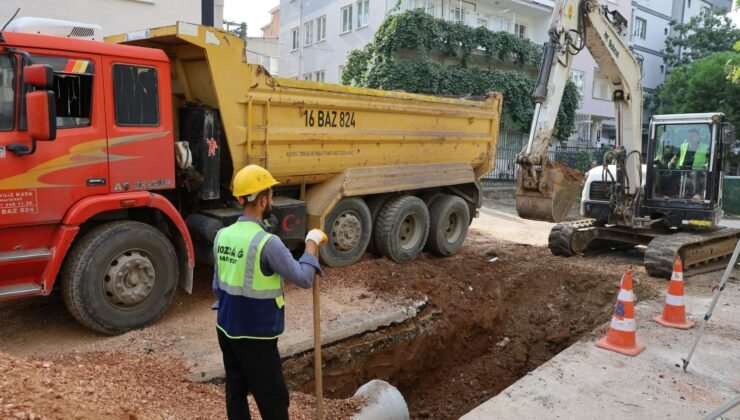 Büyükşehir Belediyesi’nden Osmangazi’de Altyapı Hamlesi