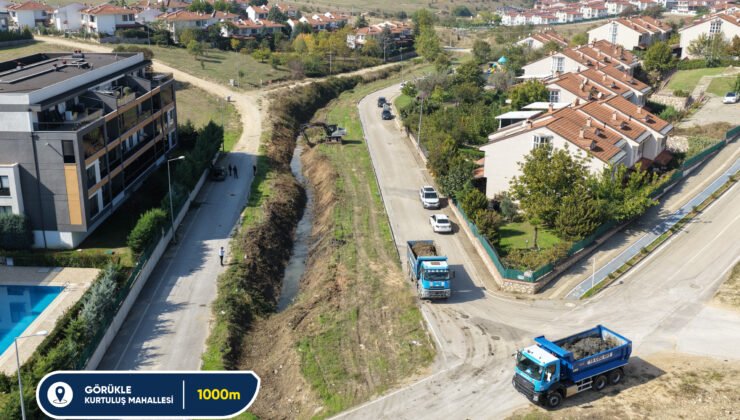 Büyükşehir Belediyesi’nden Derelerde Kapsamlı Temizlik Çalışması