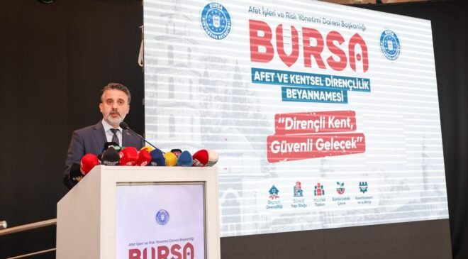 Büyükşehir Belediyesi’nden Türkiye’de Bir İlk: Bursa Afet Anayasası