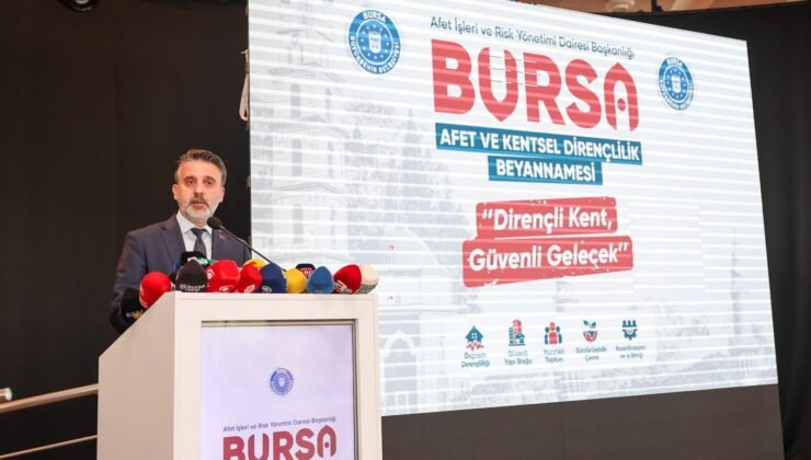 Büyükşehir Belediyesi’nden Türkiye’de Bir İlk: Bursa Afet Anayasası
