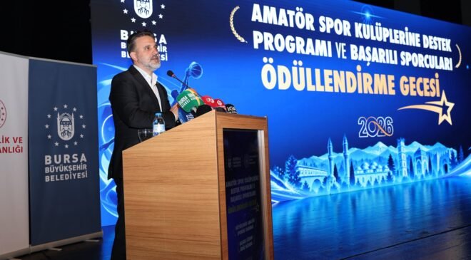 Bursa’nın Şampiyonlarına ve Amatör Spor Kulüplerine Destek