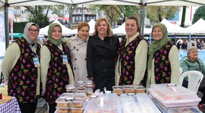“Meydan Kadınların” Dayanışma Pazarı 21. Kez Heykel Gazi Orhan Parkında Yapıldı