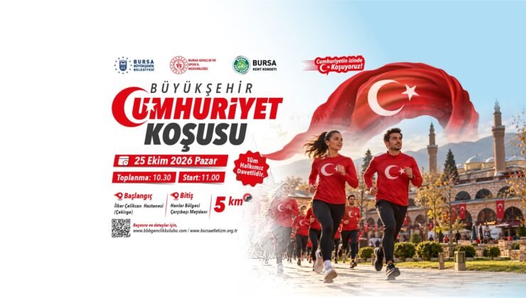 Cumhuriyet Coşkusu Büyükşehir Belediyesi Koşusuyla Yaşanacak