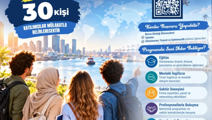İnegöl’de Üniversiteliler için Uluslararası Ticarette Kariyer Fırsatı