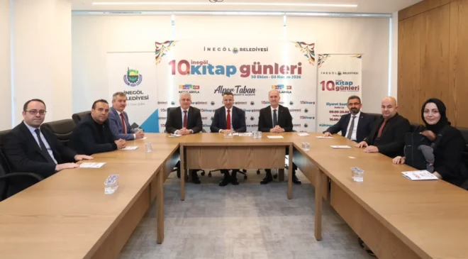 10. İnegöl Kitap Günleri 30 Ekim de Başlıyor