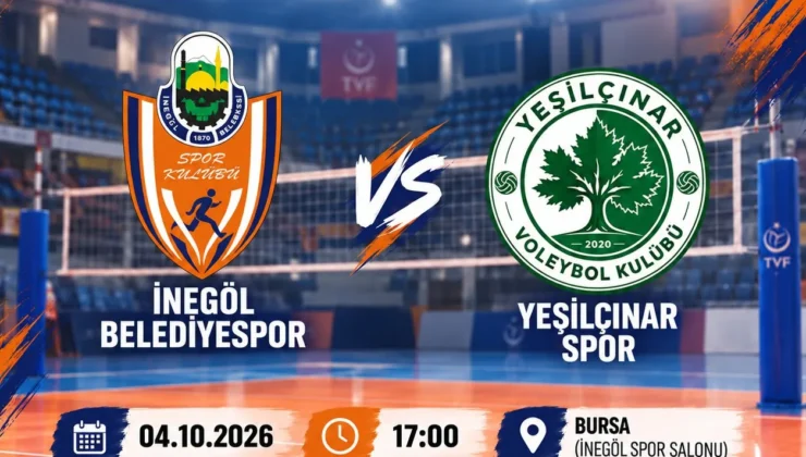 İnegöl Belediyespor Erkek Voleybol Maçına Davet
