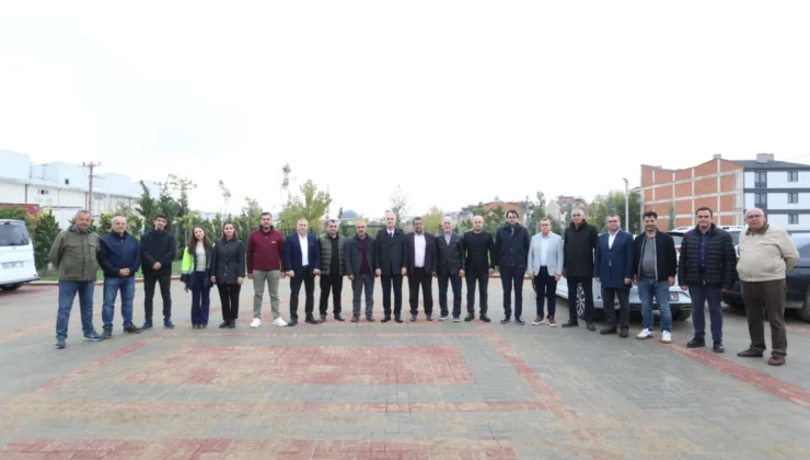 İnegöl Cumhuriyet Mahallesinde 32 Araçlık Otopark Uygulaması Tamamlandı
