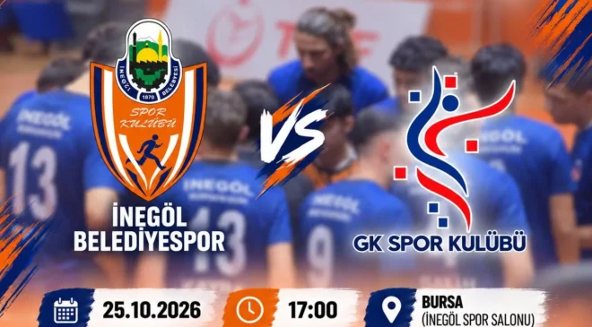 İnegöl Belediyespor Voleybolda Güner Karakaya’yı Konuk Ediyor