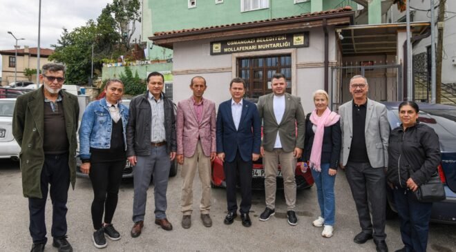 Osmangazi Belediye Başkanı Erkan Aydın Mahallelerin Nabzını Tutuyor