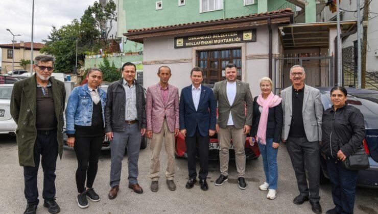 Osmangazi Belediye Başkanı Erkan Aydın Mahallelerin Nabzını Tutuyor