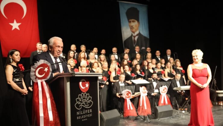 Nilüfer’de Cumhuriyet’in 103. Yılı Konserle Kutlandı