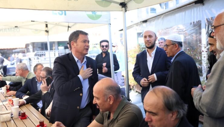 Osmangazi Belediye Başkanı Erkan Aydın Mahallelerin Sesine Kulak Veriyor