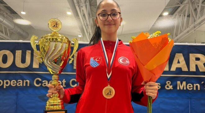 Osmangazi Belediyesi’nin Genç Eskrimcisi Avrupa’da Zirvede