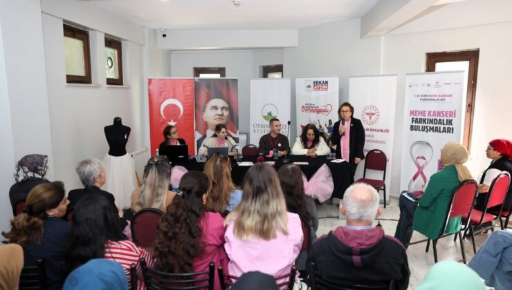Osmangazi’de Meme Kanserine Karşı Bilinçli Adımlar Anlatıldı