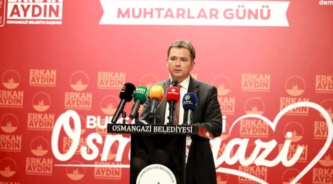 Osmangazi Belediye Başkanı Erkan Aydın’dan Muhtarlarla Güç Birliği