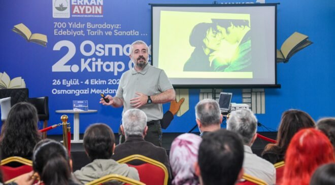 Osmangazi’de Kitap Günlerinde Edebiyat Psikoloji ve Bilim Anlatıldı