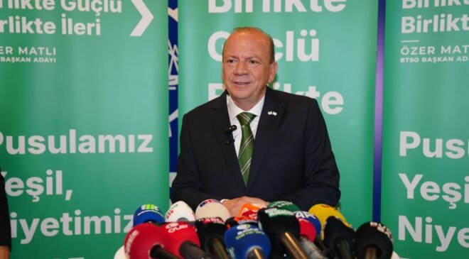 Özer Matlı’dan Seçim Alanında BTSO’ya İlişkin Açıklamalar