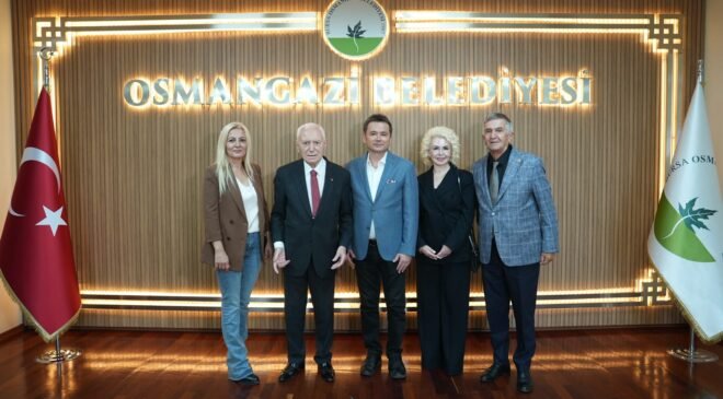 Osmangazi’ye Prof Dr. Mehmet Haberal’dan Ziyaret
