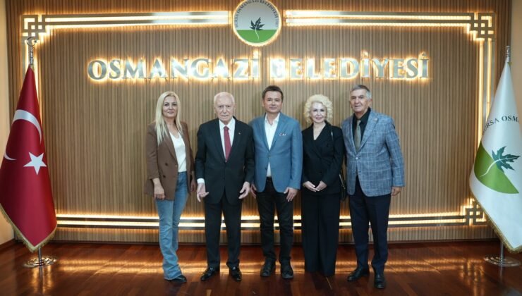 Osmangazi’ye Prof Dr. Mehmet Haberal’dan Ziyaret