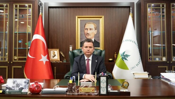 Osmangazi Belediye Başkanı Erkan Aydın’dan 29 Ekim Cumhuriyet Bayramı Mesajı