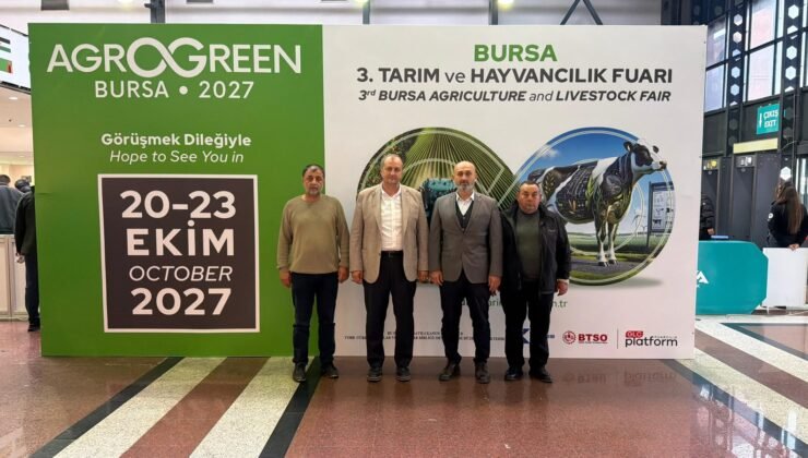 İznik Belediye Başkanı Usta’dan Bursa Tarım ve Hayvancılık Fuarına Ziyaret