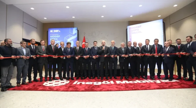 55. Uluslararası Modef Expo İnegöl Mobilya Fuarı Törenle Kapılarını Açtı